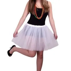 Tule Rok Ballet Wit Vrouw