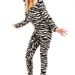 Dartel Dravende Zebra Afrika Vrouw Kostuum