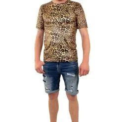 Panter Shirt Unisex Terug Naar De Jungle Kostuum
