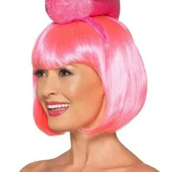 Knalroze Flamingo Haarband