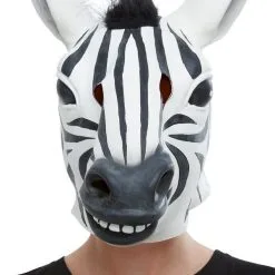Gezellige Herkauwende Zebra Masker