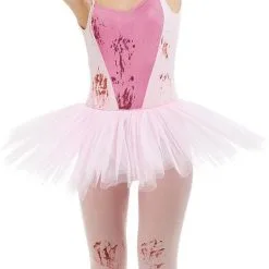 Zombie Ballerina Jaloerse Dansgroep Vrouw Kostuum