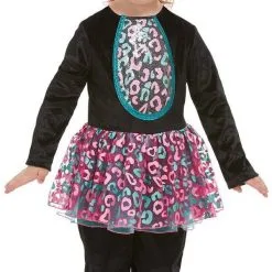 Schattig Katje Luipaard Vlekken Meisje Kostuum