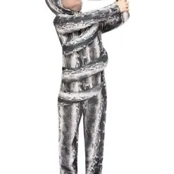 Omwikkeld Door Een Slang Kind Kostuum