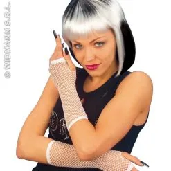 Nethandschoenen Wit, Vingerloos