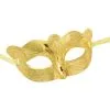 Oogmasker Metallic Goud