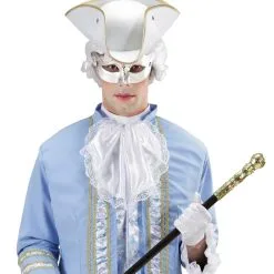 Oogmasker Metallic Zilver -Cosplaykostuum Winkel wdm1014 1781s c 1