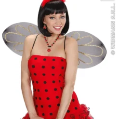 Hoofdband Rood Pailletten Met Maraboe -Cosplaykostuum Winkel wdm1014 1941r c 1