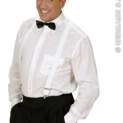 Pvc Gangsterhoed Met Witte Band -Cosplaykostuum Winkel wdm1014 2864g d 3