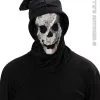 Schedelmasker Kap Met Pailletten