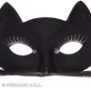 Oogmasker Zwarte Kat