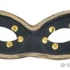 Oogmasker Carnaval, Zwart