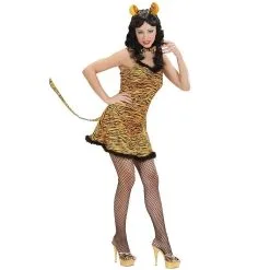 Sexy Tijger Golden Tiger Kostuum Vrouw -Cosplaykostuum Winkel wdm1014 7055 b 16