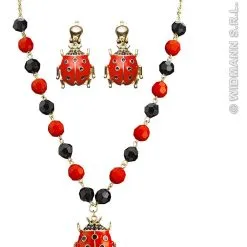 Ketting Met Oorbellen, Lieveheersbeestje