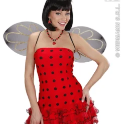 Ketting Met Oorbellen, Lieveheersbeestje -Cosplaykostuum Winkel wdm1014 7518l c 4