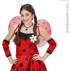 Hoofdband Met Antenne, Rood Glitter -Cosplaykostuum Winkel wdm1014 8017r c 2