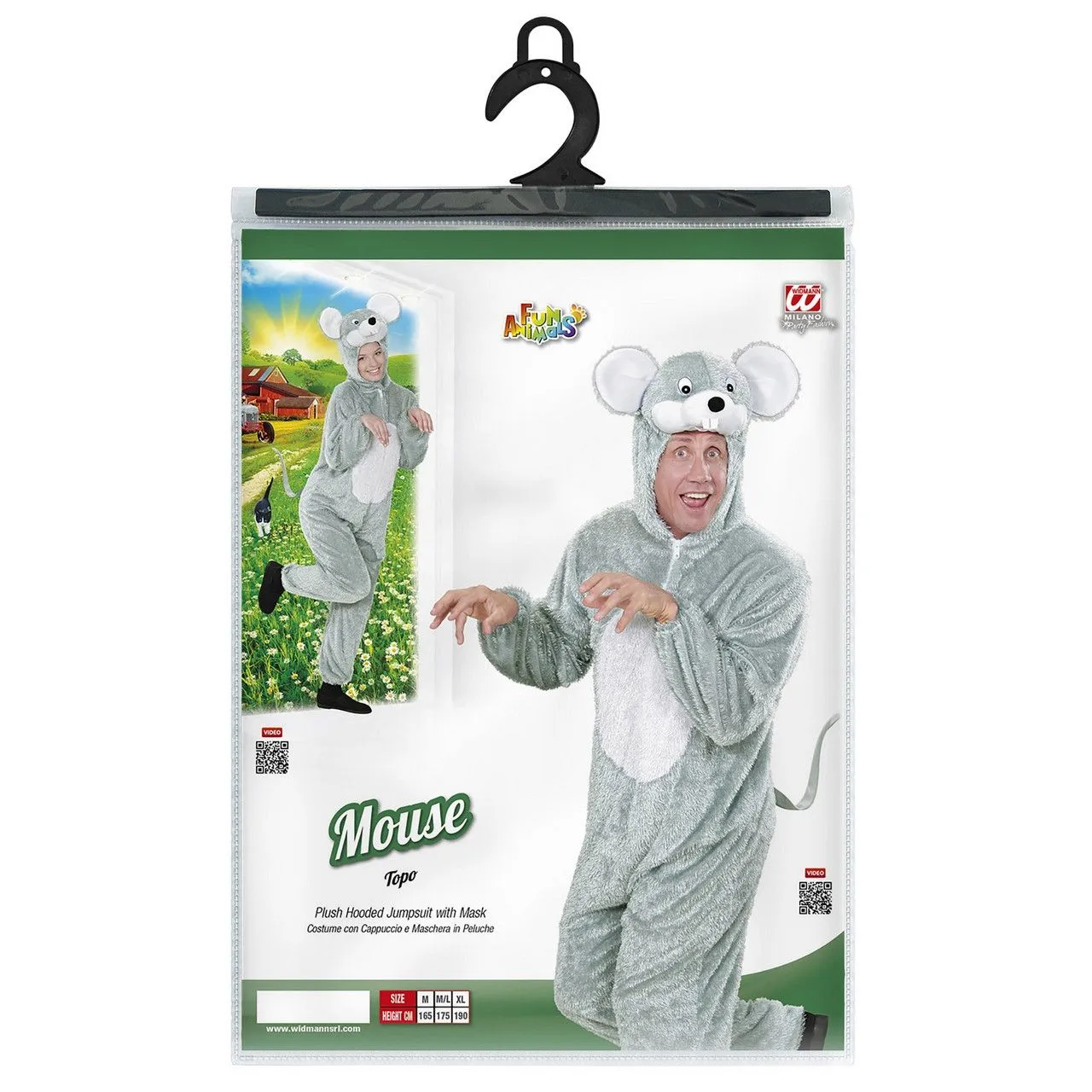 Pluche Muis Sweet Mouse Volwassen Kostuum 4 Pluche Muis Sweet Mouse Volwassen Kostuum - Afbeelding 4