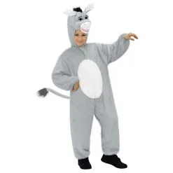 Full-Body Pluche Ezel Kind Kostuum Kind