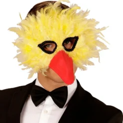 Grappig Veren Masker Vogel, Geel -Cosplaykostuum Winkel wdm1516 00579 d 5