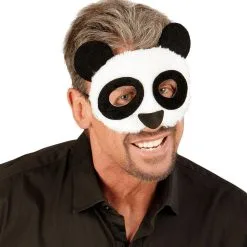 Lief Pluche Oogmasker Panda -Cosplaykostuum Winkel wdm1516 03881 d