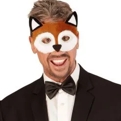 Lief Pluche Oogmasker, Vos -Cosplaykostuum Winkel wdm1516 03882 c