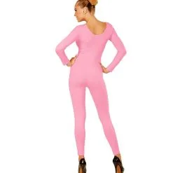 Unicolor Body Volwassen, Lang, Zacht Roze Vrouw Kostuum -Cosplaykostuum Winkel wdm1516 04578 c 9