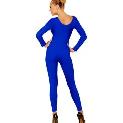 Unicolor Body Volwassen, Lang, Blauw Vrouw Kostuum -Cosplaykostuum Winkel wdm1516 04582 b 9