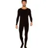 Unicolor Bodysuit Zwart Man Kostuum