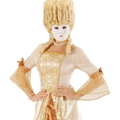 Doe Het Zelf Luxe Unisex Beschilderbaar Wit Masker -Cosplaykostuum Winkel wdm1516 23384 c 1