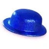 Showmaster Glitter Bolhoed, Blauw