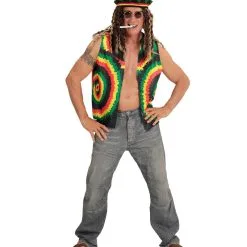 Jamaica Rasta Vest -Cosplaykostuum Winkel wdm1617 75721 e 2