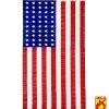 Geplooide Vlag USA 68x122cm