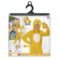Dieren Onesie Pluche Gele Leeuw Kostuum -Cosplaykostuum Winkel wdm1617 97145 e 23