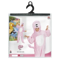 Dieren Onesie Pluche Roze Leeuw Kostuum -Cosplaykostuum Winkel wdm1617 97148 d 22