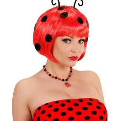 Pruik Grappig Lieveheersbeestje -Cosplaykostuum Winkel wdm 2017 02082 2