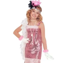 Handschoenen Satijn Marabou Prom Prinses -Cosplaykostuum Winkel wdm 2017 05384 2 4