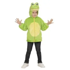 Hoodie 98 Centimeter Groene Sloot Kikker Kind