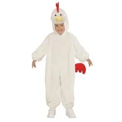 Jumpsuit Met Kap En Masker 98cm, Kakelende Kip Kind Kostuum -Cosplaykostuum Winkel wdm 2017 980d 2 11