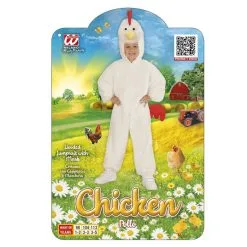 Jumpsuit Met Kap En Masker 98cm, Kakelende Kip Kind Kostuum -Cosplaykostuum Winkel wdm 2017 980d 3 11