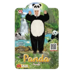 Jumpsuit Met Kap En Masker 98 Centimeter, Pinda Panda Kind Kostuum -Cosplaykostuum Winkel wdm 2017 980e 3 12