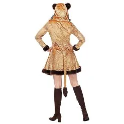 Zacht Zwoel Luipaard Savanne Vrouw Kostuum -Cosplaykostuum Winkel wdm 2018 4843 3 10