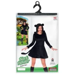 Prachtige Zwarte Panter Jurk Vrouw -Cosplaykostuum Winkel wdm 2018 4844 4 11