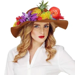 Bruine Hippie Hoed Brede Rand -Cosplaykostuum Winkel wdm 2018 68581 3 1