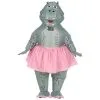 Opblaasbaar Bolle Dikke Hippo Ballerina Nijlpaard Kostuum