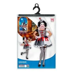 Haha Harlekijn Hofnar Vrouw Kostuum -Cosplaykostuum Winkel wdm 2019 0951 5 12