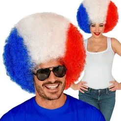 Super Afro Pruik Frankrijk -Cosplaykostuum Winkel wdm 2021 03003 4