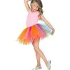 Fleurige Regenboog Ballet Tutu 30 Centimeter Meerkleurig Meisje