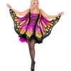 Vrij In De Nacht Vlinder Vrouw Kostuum