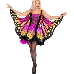 Vrij In De Nacht Vlinder Vrouw Kostuum