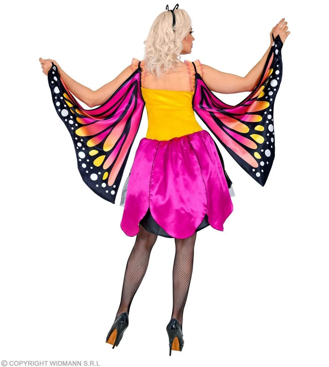 Vrij In De Nacht Vlinder Vrouw Kostuum 2 Vrij In De Nacht Vlinder Vrouw Kostuum - Afbeelding 2